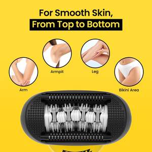 Depiladora Eléctrica Recargable Inalámbrica de 3000V, Pinzas para Depilación Facial y Corporal, Rodillo para Alivio del Dolor, para Mujeres y Hombres, Uso Doméstico - Product Image 4