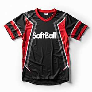 Maillots de vêtements de sport sublimés confortables et souples pour hommes, personnalisables pour le football, le basket-ball, le col rond pour plusieurs sports, 100% - Product Image 3