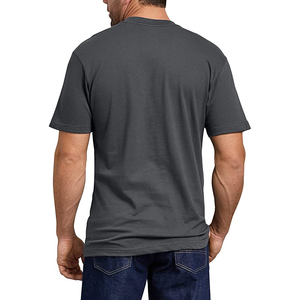 Camisetas Personalizadas de Manga Corta para Hombre, de Poliéster/Algodón, Transpirables, con Bolsillo en el Pecho - Product Image 2