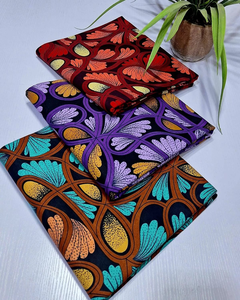 Ghana Tissu africain imprimé à la cire et pagne en coton Ankara Design authentique pour filles Vêtements Artisanat Sacs et batik - Product Image 1