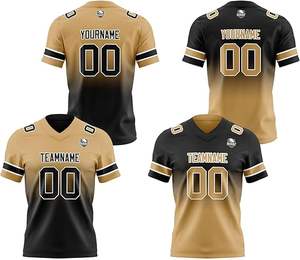 2024 Wholesale V-Neck Boxy Cropped Short American Football Jerseys Quick Dry Moisture Wicking <b>Printed</b> <b>Mesh</b> Plus Size - Product Image 5