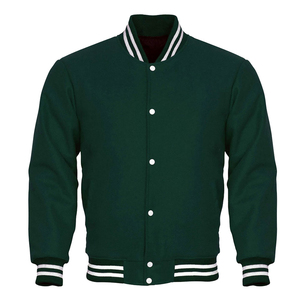 OEM Hombres con estilo de invierno al aire libre de gran tamaño Boxy Varsity Chaqueta Personalizada Bordada Letterman Transpirable Tallas grandes - Product Image 2