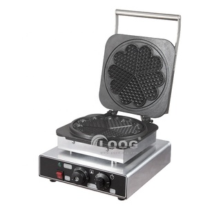 Piastra per Waffle Belgi a 3 Strati con Rivestimento Antiaderente, Manuale, 220V, a Forma <span class=keywords><strong>di</strong></span> Cuore, per Uso Commerciale e Vendita all'Ingrosso - Product Image 1