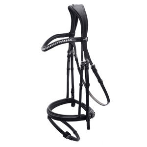 Bridle Rome Select Licou en cuir avec matériel en laiton et boucle en métal Sac d'accessoires de style occidental - Product Image 4