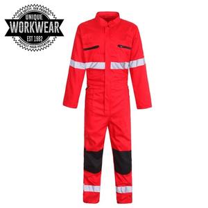 Overoles de Trabajo para Hombre, Certificados CE, Alta Visibilidad, Fluorescentes, Reflectantes, Impermeables, de Secado Rápido, Resistentes al Viento, Transpirables, de Poliéster - Product Image 4