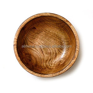 Cuenco de madera para servir para Frutero de nueces de madera para uso Multiusos y con la mejor calidad Absolut Personalizable - Product Image 3