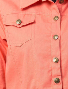 Winter Wear 2024 <b>Women</b> Denim Jeans <b>Jacket</b> <b>in</b> Cheap Price Breathable Sustainable Custom Embroidery Design <b>Women</b> Denim <b>Jacket</b> - Product Image 6