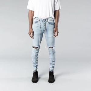 กางเกงยีนส์ขายาวสำหรับผู้ชายไซส์ใหญ่พิเศษเสื้อผ้าตามสั่ง - Product Image 5