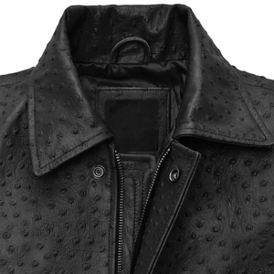 Veste en cuir pour homme de style nouveau avec logo personnalisé à prix avantageux, vestes vintage pour homme, vestes de motard en cuir de rue pour homme - Product Image 3