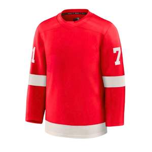 Maillot de hockey sur glace professionnel unisexe de haute qualité, logo personnalisé pour hommes, vêtements pour équipe de hockey OEM ODM - Product Image 2