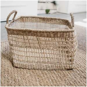 Popular Natural Woven <b>Rattan</b> <b>Storage</b> <b>Baskets</b> Handmade Sustainable Multi Purpose Home Organization Solution from Vietnam Factory - Product Image 6