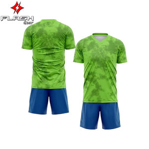 Camiseta de Fútbol Personalizada para Equipos, Unisex para Adultos, 100% Poliéster, Transpirable, Cómoda, Duradera, Elegante, Cuello en V, Manga Corta - Product Image 1