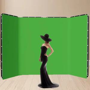 E-reise 2.4x4M cadre de support de <span class=keywords><strong>fond</strong></span> avec photographie écran <span class=keywords><strong>vert</strong></span> décors photographie <span class=keywords><strong>fond</strong></span> Support Studio lumière trépied - Product Image 2