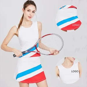 Ropa deportiva informal para mujer, venta al por mayor, falda de cintura alta, bolsillo, vestido de Golf sin mangas, ropa de tenis cómoda, estiramiento en 4 direcciones - Product Image 5