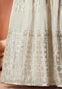 Hermosa ropa de boda con lentejuelas e hilo bordado trabajo - Product Image 2