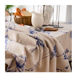 High Quality <b>Table</b> <b>Cloth</b> Reusable Modern & Stylish Leaf Printed Classic Soft 100% Cotton Machine Wash Made In India Sustainable - Product Image 1