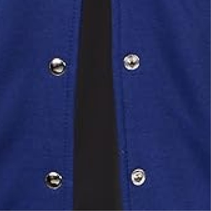 เสื้อแจ็คเก็ตวาร์ซิตี้สีน้ำเงินรอยัลและสีเหลืองแบบกำหนดเอง ปรับแต่งด้วยโลโก้และหมายเลขทีม ขนาดและดีไซน์ตามสั่ง - Product Image 5