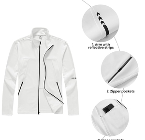 Survêtement pour homme de haute qualité, personnalisable, respirant, à capuche, uni, fermeture, options de taille plus, dernière mode sportive, hiver, salle de sport, bas prix - Product Image 3