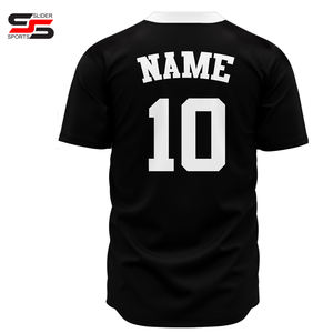 Nom de l'équipe Numéro Couture Logo Softball Jeu Sweat-shirt pour Hommes Maillot de Baseball Brodé Personnalisé - Product Image 2