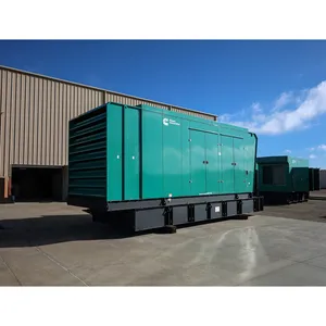 Groupe électrogène diesel triphasé 1000 kW - 277/480 V, modèle 1000DQFAD, groupe de secours commercial fermé - Product Image 2