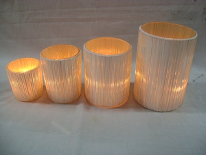 Handmade Silver Antique Glass <b>Tea</b> Light Holders Plain White Home Christmas Decor Antiqued Metal <b>Candle</b> Holders <b>Candle</b> Jars - Product Image 2