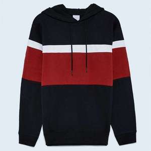 Pulls à capuche unisexes personnalisés haute qualité 100% coton impression thermique de lettres méthodes d'impression numérique et bouffante vêtements de sport pour hommes - Product Image 4