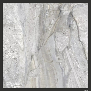 Azulejo de pared de suelo de porcelana esmaltada de mármol moderno Acabado brillante 600X600mm Azulejos antideslizantes y antibacterianos - Product Image 1