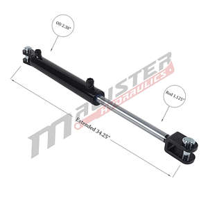 กระบอกไฮดรอลิกแบบเคลวิส 2 บอร์ 12 จังหวะ - Product Image 2