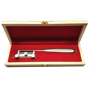 Dermatome Humby de haute qualité, 19 cm, réglable, argenté, couteau manuel en acier inoxydable, certifié CE, réutilisable, qualité A+, Narham Enterprises - Product Image 5