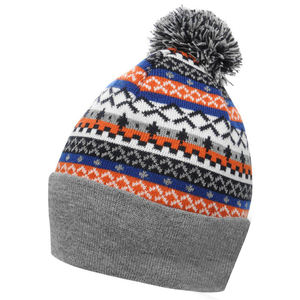 Bonnet en laine mélangée de haute qualité unisexe, confortable, bonnet de ski d'hiver, bonnets pour usage extérieur, jacquard pour hommes - Product Image 1