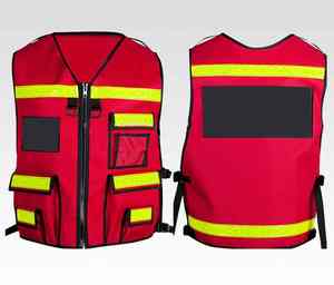 Customizable Hot Sale Outdoor High Visibility Mesh Reflective Safety and <b>Security</b> Tool Vest With Your Logo - Product Image 1