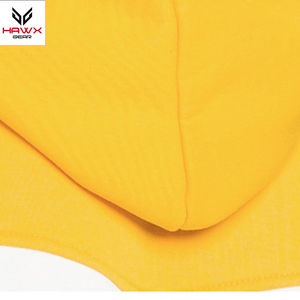 Sweat à capuche d'hiver en molleton de haute qualité pour homme, motif uni imprimé de logo personnalisé, technique de teinture unie de grande taille, vente en ligne - Product Image 3