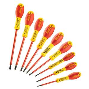 Ensemble de tournevis Stanley Fatmax VDE, kit de 10 pièces - Product Image 1