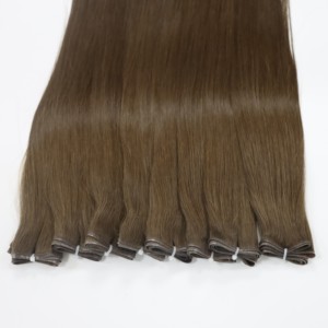 Cheveux vietnamiens de qualité supérieure en gros, trame plate, lisses, brun foncé, couleur tendance, cheveux vierges, donneur unique, couleur naturelle - Product Image 1