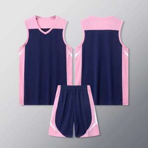 Conjuntos de Ropa Deportiva de Baloncesto para Hombre, Transpirable, para Entrenamiento, Diseño de Sublimación en Blanco al por Mayor - Product Image 4