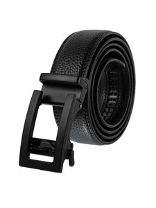 2025 nuevo cinturón de negocios de alta calidad para hombres, cinturón de cuero resistente a los arañazos, cinturón de trinquete automático, tarifa al por mayor, moda personalizada - Product Image 3