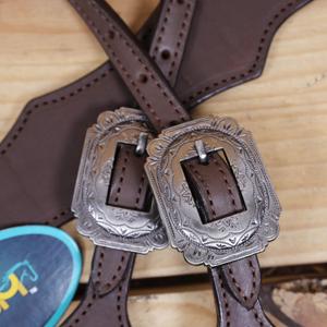 Western Leather Tooled Horse Saddle Tack <b>Set</b> Bridle & Breast Collar for Horse Rider Choice Western Equestrian <b>Set</b> - Product Image 6
