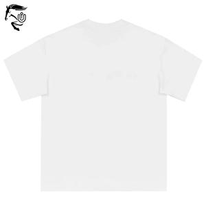 Camiseta de Hombre con Cuello Redondo, Estampado Digital, Informal, 100% Algodón, Felpa, Gruesa, Secado Rápido, Transpirable, Ecológica, con Letras - Product Image 6