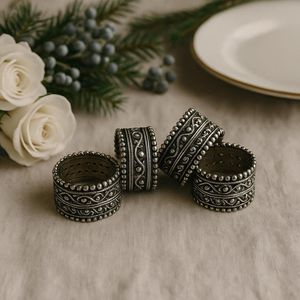 Elegante Servilletero de Hierro, Diseño Moderno, Minimalista y de Lujo, Duradero y Ecológico, para Decoración de Mesa de Boda, Mejora la Experiencia Gastronómica - Product Image 2