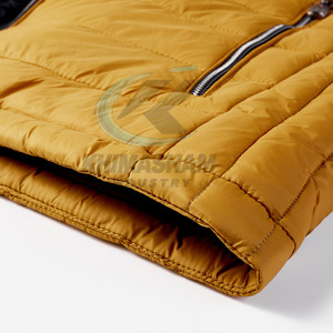 2026 <b>Top</b> Selling Custom Design <b>Men</b> Winter Puffer Jacket with Stand Collar and Front Logo High Quality - Product Image 6