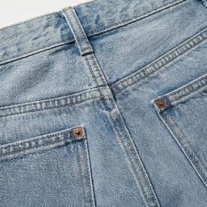 <b>Women's</b> <b>Summer</b> Casual Oversize Denim Pants Breathable Regular Pockets <b>Jeans</b> Comfortable Fit Plus Size <b>Women</b> <b>Jeans</b> Wholesale - Product Image 5