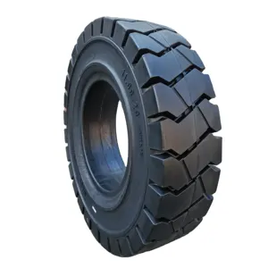 타이어 제조업체 산업용 고체 공압 지게차 타이어 스페어 휠 커버
