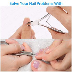 Cortacutículas Profesional de Acero Inoxidable Zullo Industries, Herramienta de Belleza para el Cuidado de las Uñas, Removedor de Piel Muerta de Precisión - Product Image 6