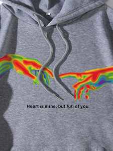 Sweat à capuche d'hiver lourd de haute qualité pour hommes, impression numérique personnalisée, vente en gros de mode du Pakistan - Product Image 3