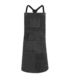 Delantal de Soldadura de Cuero Vacuno, Resistente al Fuego, de Alta Resistencia, para Construcción Industrial, Precio Bajo para Barbacoa y Soldadura - Product Image 3
