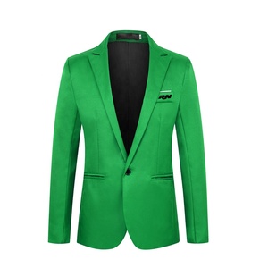 เสื้อเบลเซอร์สำหรับผู้ชายเสื้อคลุม2023แบบคลาสสิกสำหรับผู้ชาย - Product Image 4