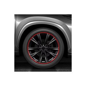 Décor de jante de véhicule en vrac de style OEM Produit de mèche d'ornement de joint de jante de voiture en plastique durable - Product Image 3