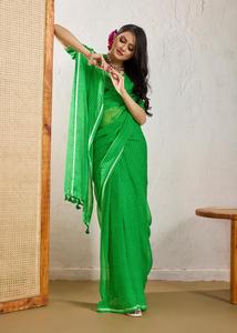 CHIFON su edad señora al por mayor Sari proveedores en la India - Product Image 3