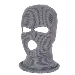 Cubierta de esquí Cubierta de cara completa de punto de 3 agujeros Cubierta de cara completa de punto cálido de invierno para adultos para deportes al aire libre - Product Image 3