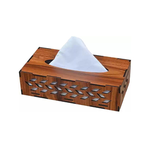 Attractive Tissue Box Rectangle Tissue Box <b>Cover</b> Handcrafted Napkin Storage for Kitchen <b>Dining</b> Bathroom <b>Table</b> Use Tissue Holder - Product Image 6
